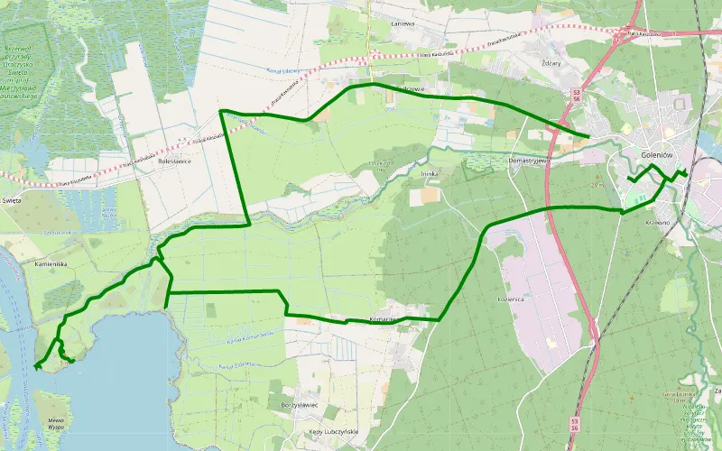 Mikorzyn - Goleniów Patrolowanie