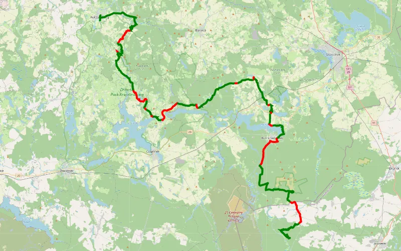 Krajobrazy Drawska i Borno Sulinowa