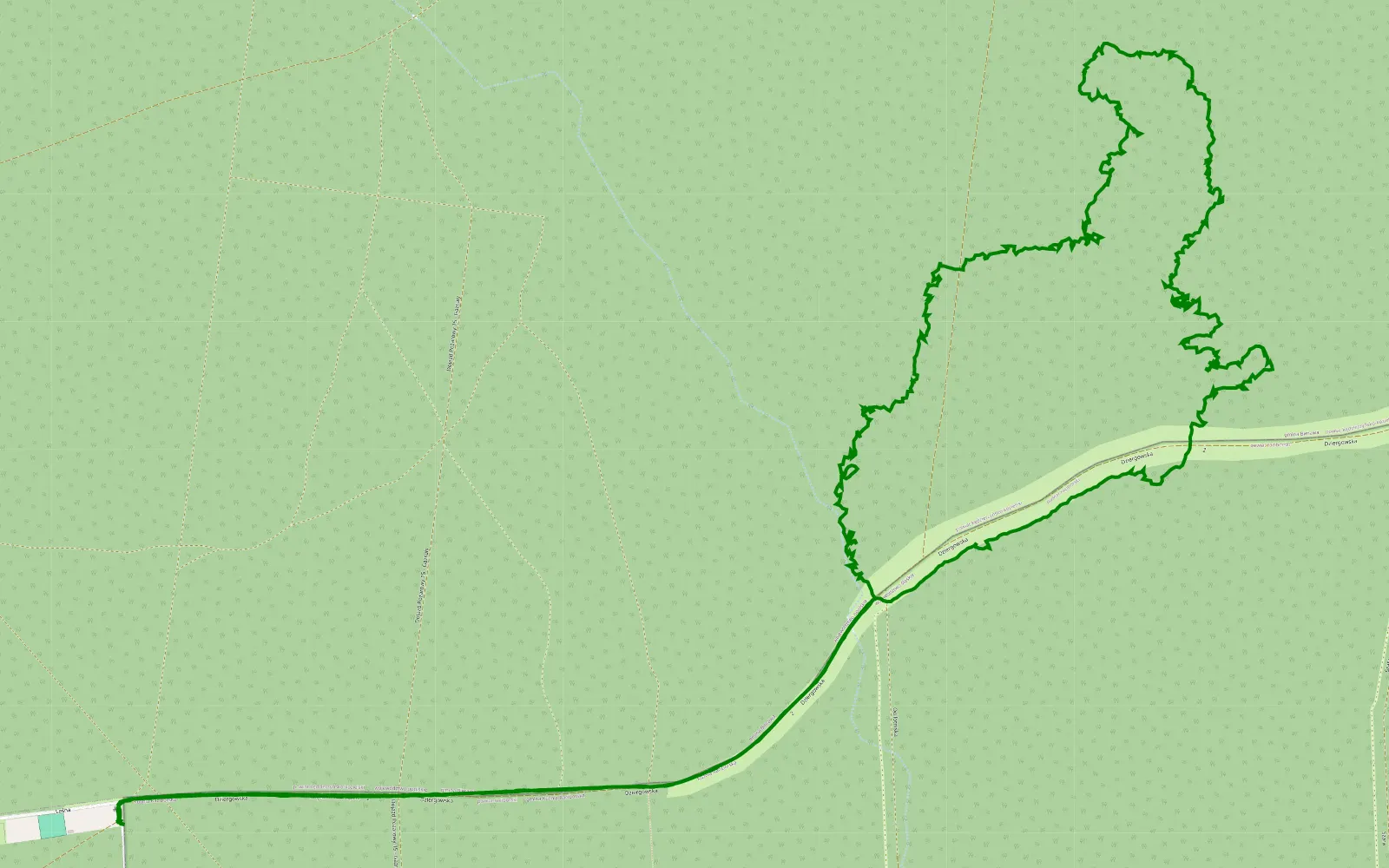 Map of Solarnia 5/10/2025 - 7.5 km offroad trail, Kędzierzyn-Koźle County
