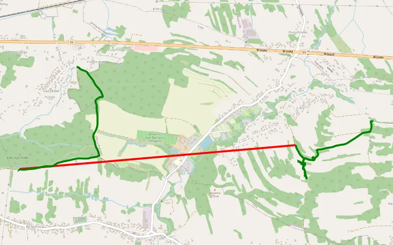 Łazy - Krzeczów