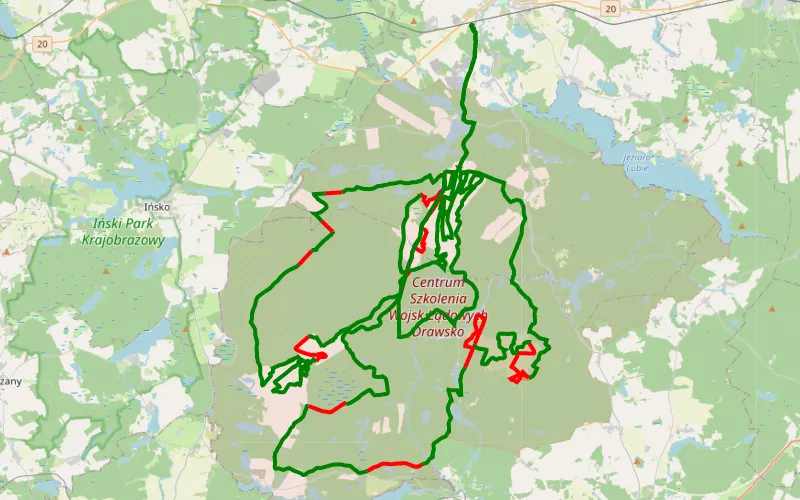 Polaris Camp 11 - trasa dzień