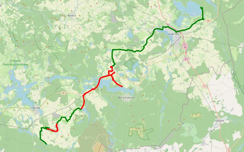 Psie Głowy - Gwda Wielka