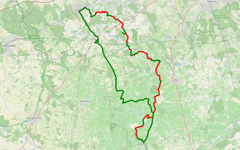 Międzyborów - Mogielnica