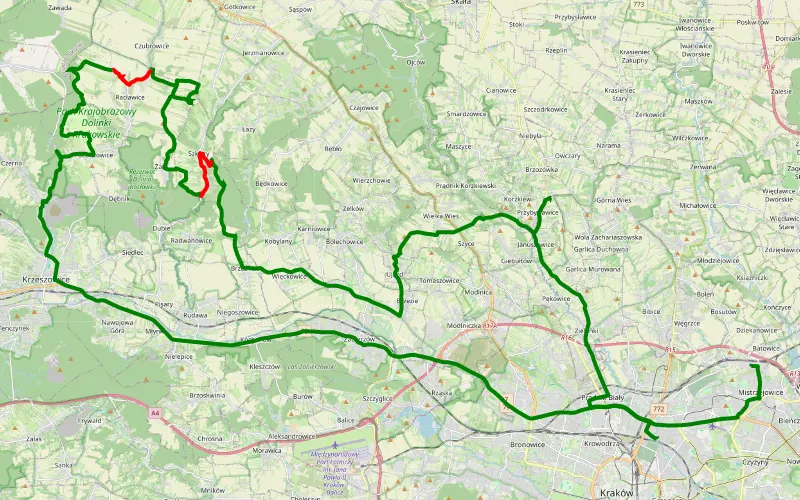 Prądnik Czerwony - Mistrzejowice