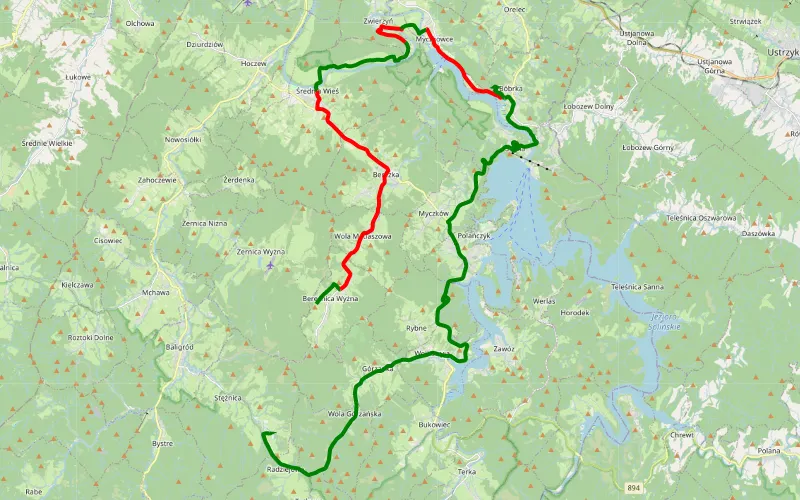 Bereżnica Wyżna - Radziejowa