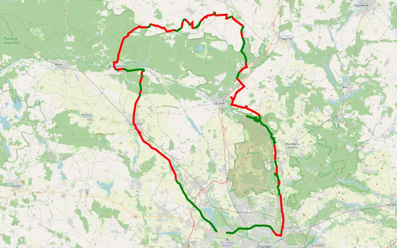 Trasa 2. Listopadowe szwendanie