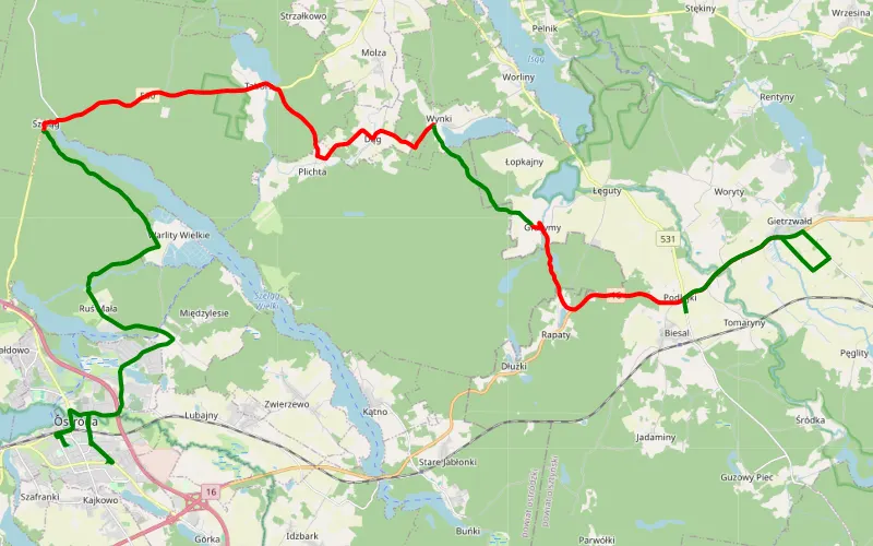 Ostróda - Podlejki