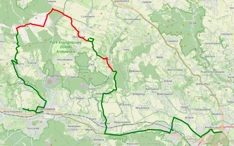 Krzeszowice - Modlniczka