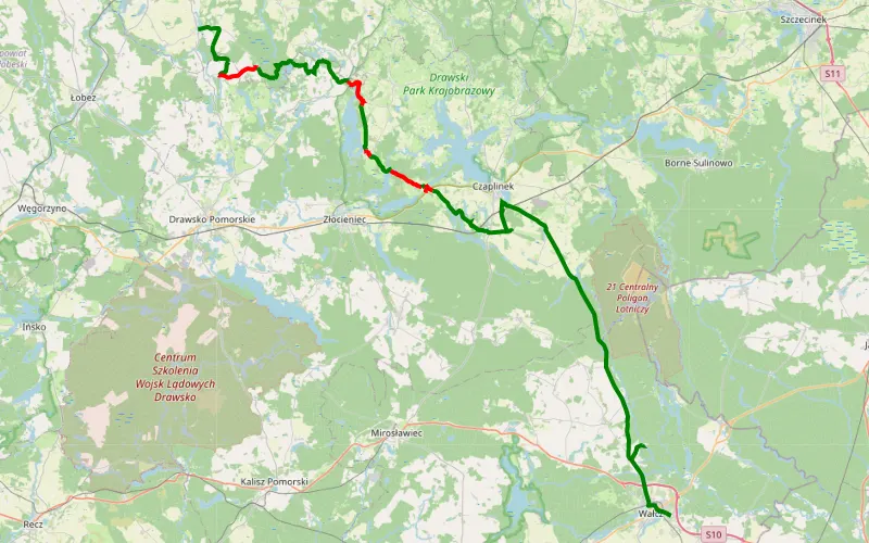 Trasa pełną atrakcji