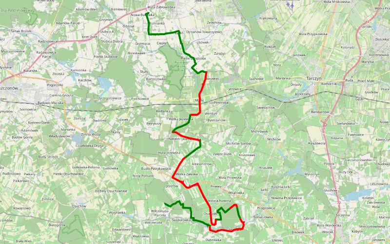 Parcele Wilczoruda - Bukówka Stara