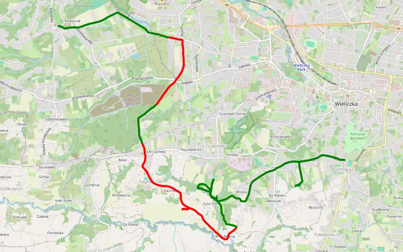 Rożnowa - Kosocice