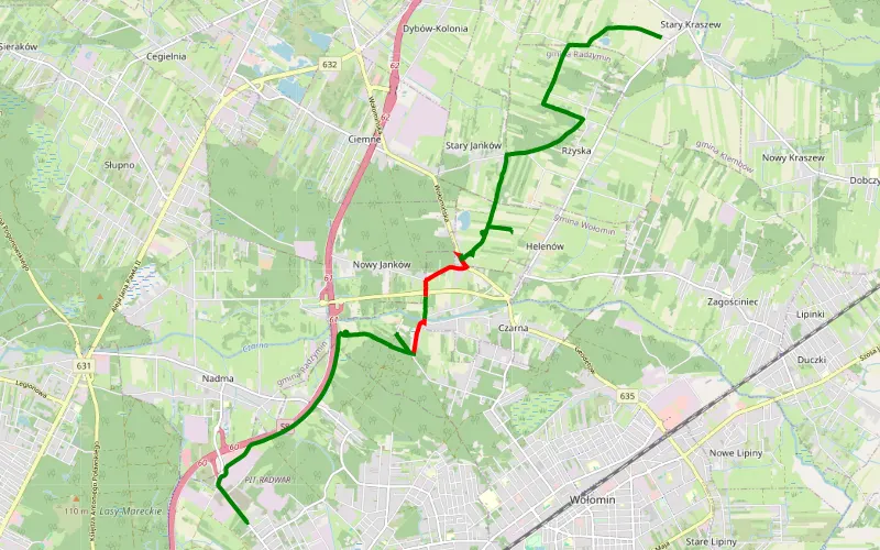 Kobyłka - Kraszew Stary