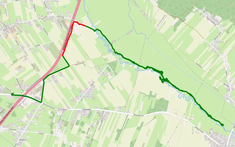 Dybów B - Wiktorów