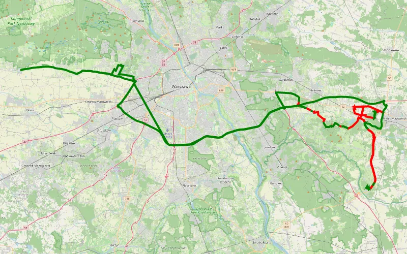 Okolice Mińska i do Kołbieli