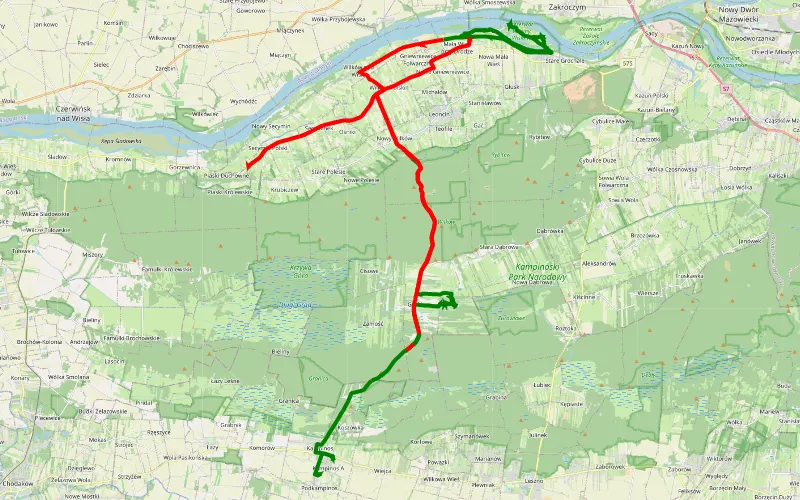 Trasa offroad 64.06 km