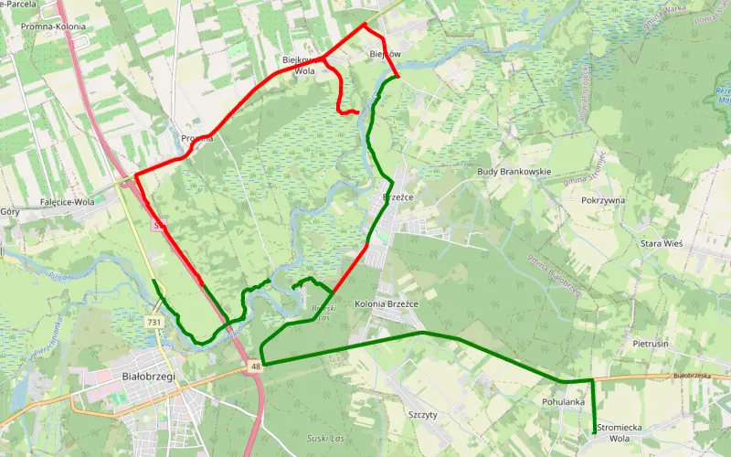 Białobrzegi - Stromiecka Wola