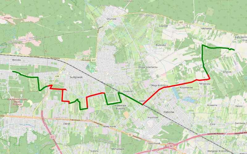 Wesoła-Centrum - Kąty Goździejewskie