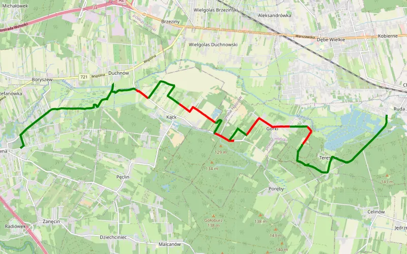 Wiązowna - Ruda