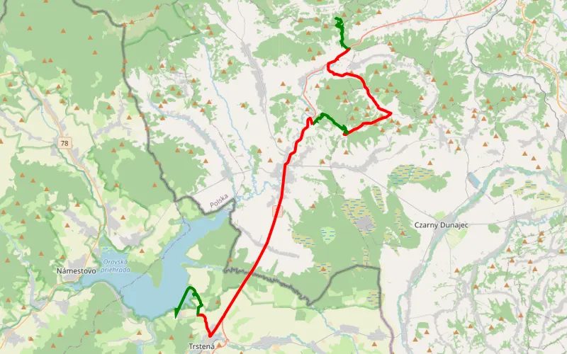 Sidzina - Ústie