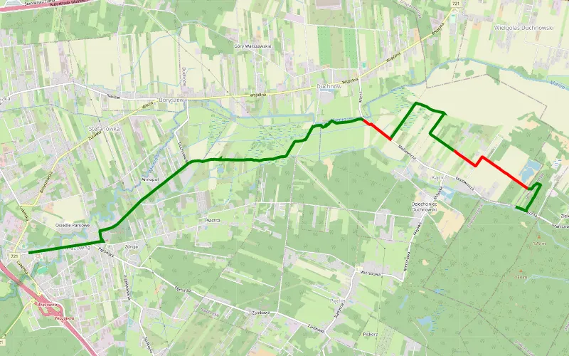 Wiązowna - Kąck