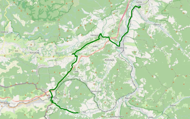 Sól - Węgierska Górka