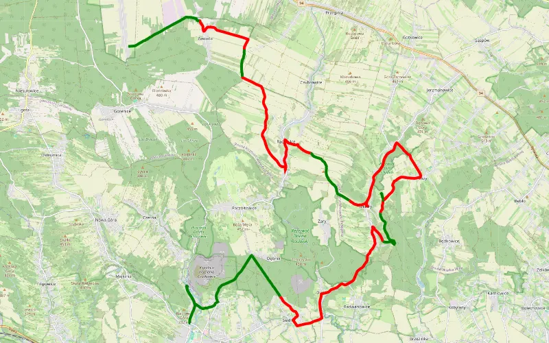 Krzeszowice - Osiek