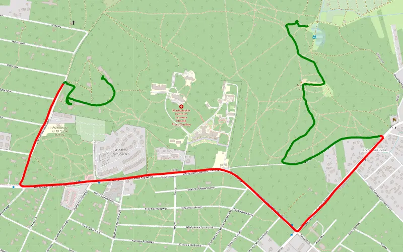 Sródborów - Jabłonna
