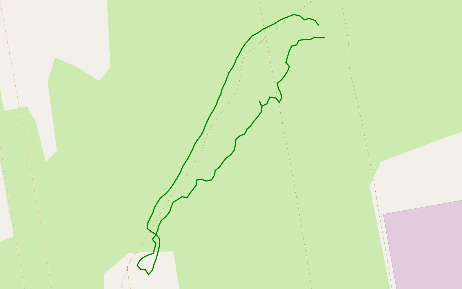 Mapa trasy Próba 4 Proto - 0.7 km trasy offroad, Powiat Konecki