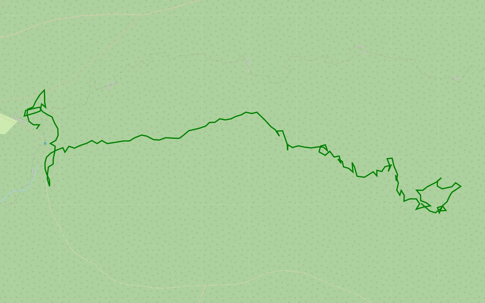 Map of Próba 1 Proto - 1.1 km offroad trail, Skarżysko County