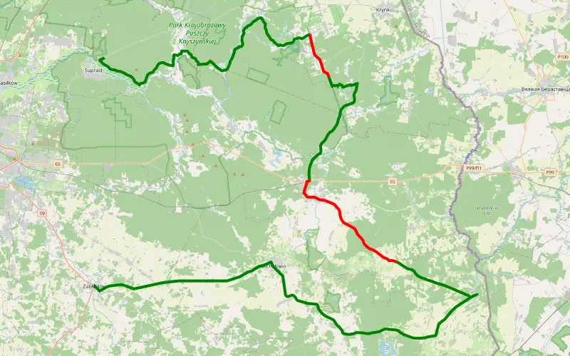Supraśl - Wierszalin- Jałówka- Lody w Zabłudowie