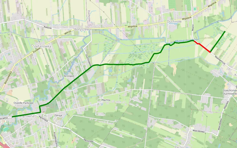 Wiązowna - Duchnów