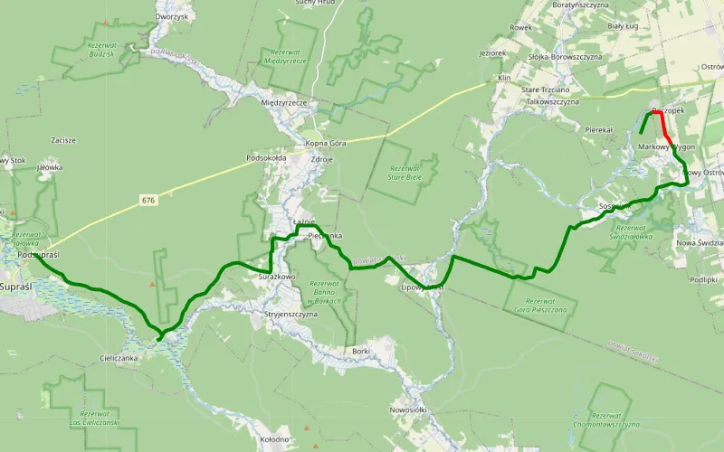 Supraśl - Ostrów Nowy