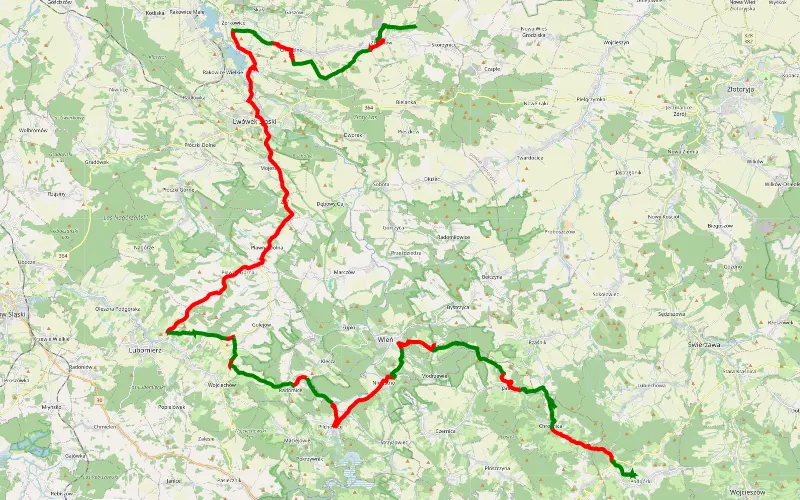 Pologne J3 Skorzynice - Podgórki