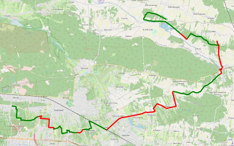 Trasa offroad 31.93 km