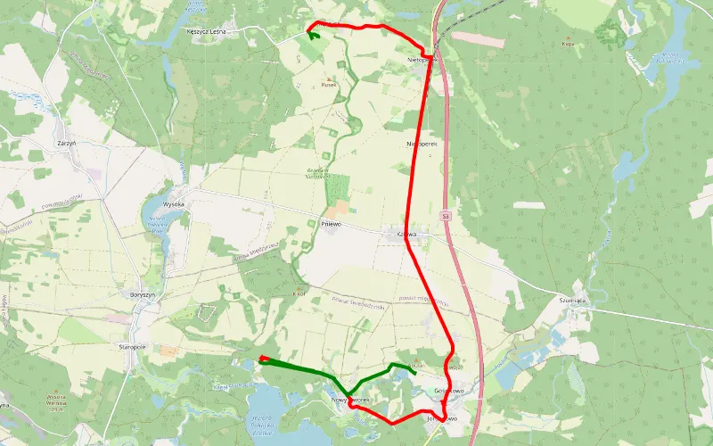 Gościkowo - Kęszyca test