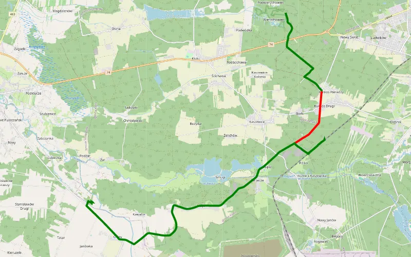 Wierzchy Strzyżewskie - Puszcza