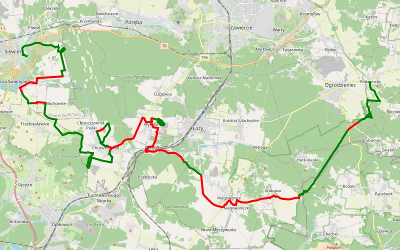 Siewierz - Podzamcze