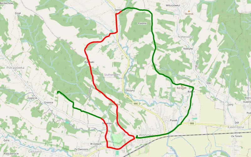 Pstrągówka - Wiśniowa
