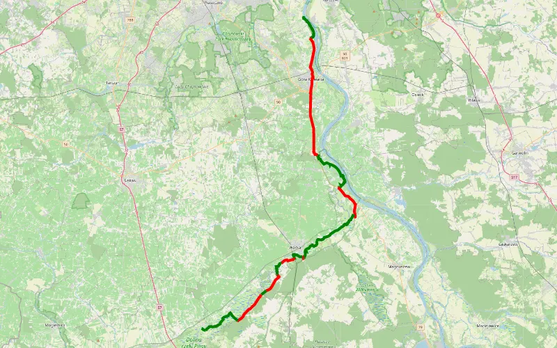 Nadbrzeż - Biejków spoko nad Wisłą i Pilicą
