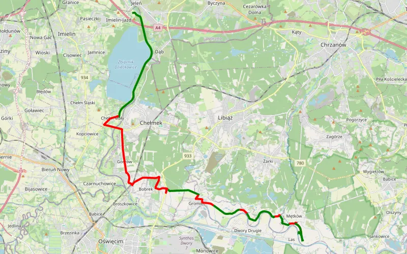 Jazd-Imielin - Mętków