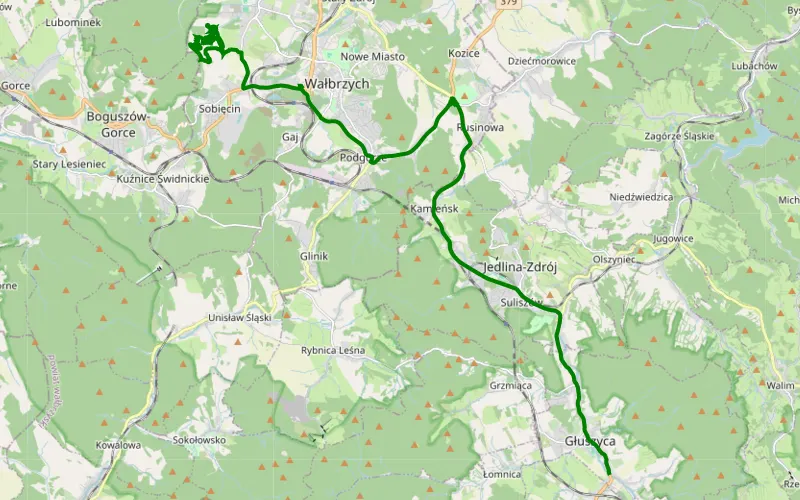 Biały Kamień - Jedlinka Gorna