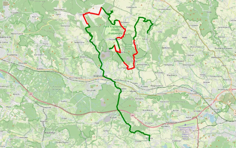 Szklary - Mników