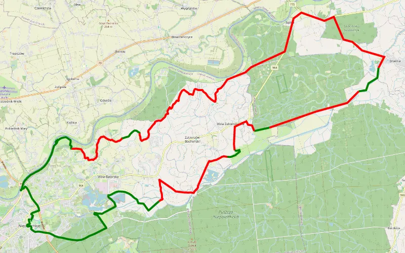 WOŚP 2022-01-30 trasa turystyk