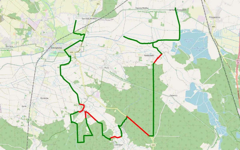 Janków Przygodzki - Tarchały Wielkie