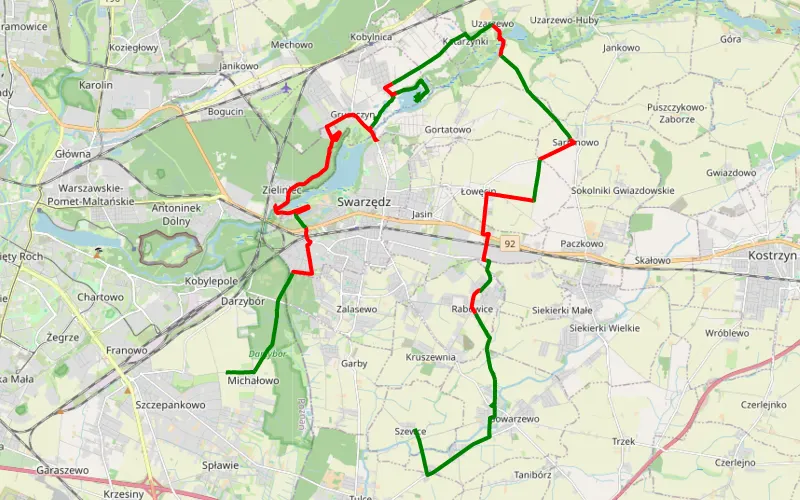 Szczepankowo-Spławie-Krzesinki - Gowarzewo