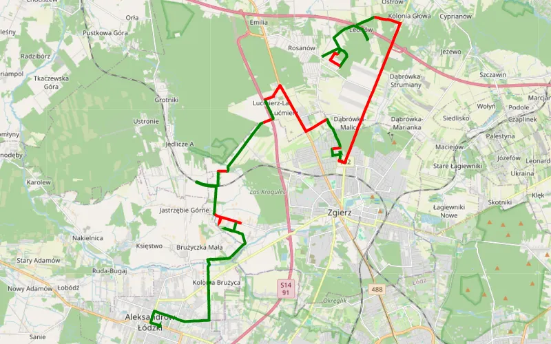 Rosenów - Aleksandrów Łódzki