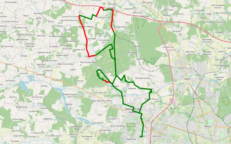Kolonia Rąbień - Rąbień