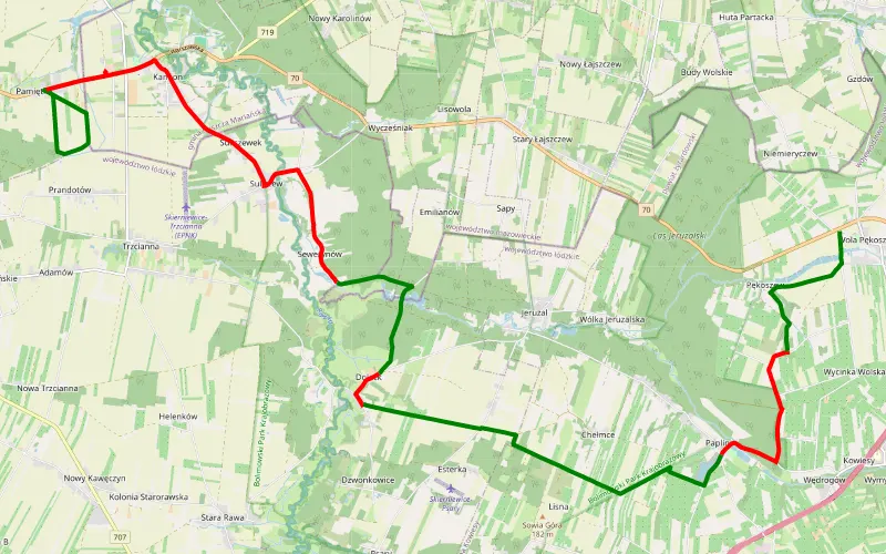Pamiętna - Wola Pękoszewska