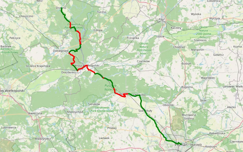 Puszcza Notecka Auto Swiat 4x4