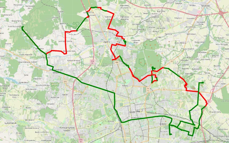 Objazdowka łódzkie + karolew
